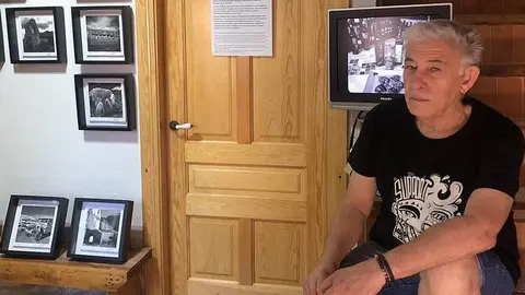 Josep A. Pérez exposa a TRAF de Vilamur ©MartaArgilés