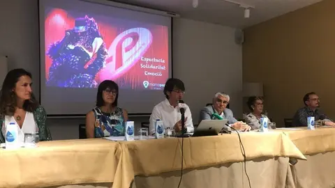 Roda de premsa de la presentació del Mamapop ©Mamapop