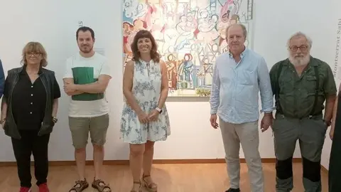 Inauguració de l'exposició 'Mestratge' a la Sala Marsà. Fotografia: Ajuntament de Tàrrega.