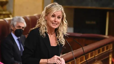 Montse Mínguez al Congrés dels Diputats. Foto: Arxiu