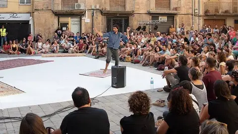 Els espectacles de FiraTàrrega omplen els espais públics ©FiraTàrrega