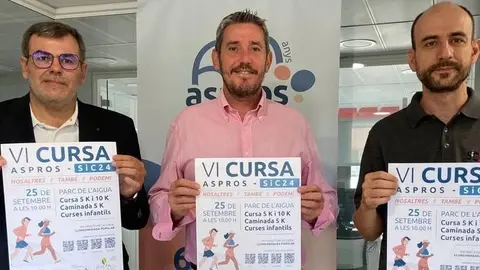 Presentació de la cursa 'Nosaltres també podem!'. Fotografia: Aspros.