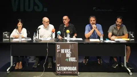 Presentació de la nova programació de LaTemporada Lleida. Fotografia: Mario Gascón.