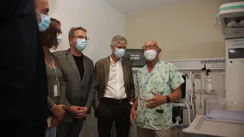 El conseller Argimon inaugura la Unitat de Neonatologia de l'Arnau de Vilanova ©JosepAPérez