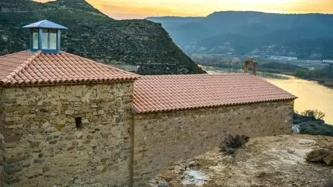 Vista de l'ermita de Sant Jaume de La Granja d'Escarp. Fotografia: Ajuntament de La Granja d'Escap.