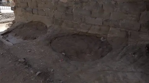 Sitges trobades a l'església de Linyola ©Territoriscat