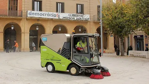 Proves de neteja del centre de Mollerussa ©JosepAPérez