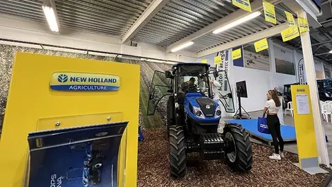 Agrotec, va presentar la nova sèrie T4 FNV Stage de New Holland ©Agrotec