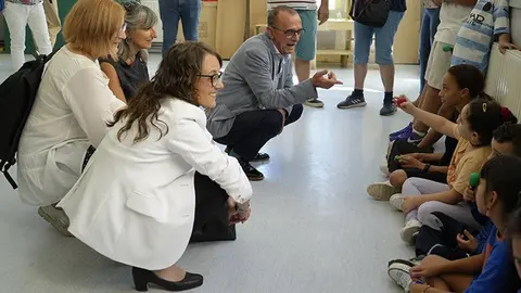 Visita a l'escola Pràctiques I , + Temps x tu ©MarioGascón