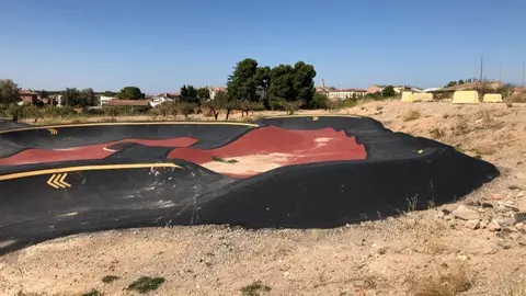 El circuit de pump track de les Borges Blanques ©AjBorgesBlanques