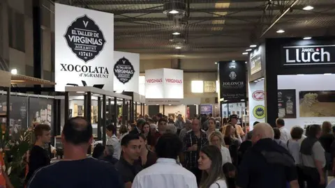 Visitants de la Fira del Torró d'Agramunt durant el diumenge ©Fira del Torró