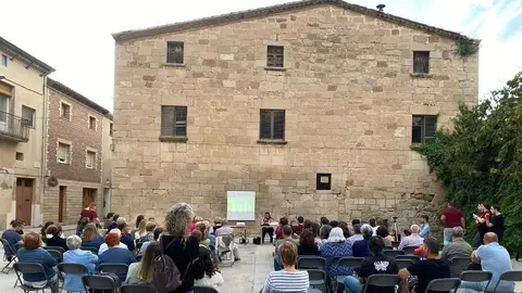 Ponència sobre la salut mental a càrrec del Servei de rehabilitació comunitària de Mollerussa al Poal Solidari 2022 ©Poal Solidari
