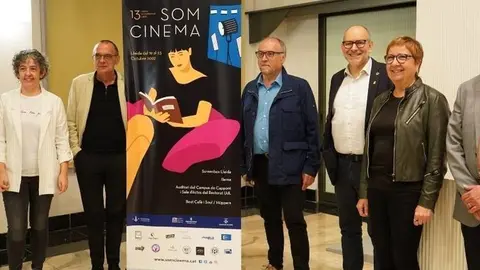 Presentació del 13è Som Cinema. Fotografia: Cristina Mongay.