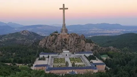 Vista del Valle de los Caídos. Fotografia: Cedida.