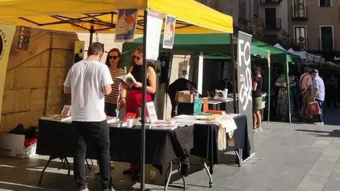 Vista de les parades participants en Lo Crit. Fotografia: Cristina Mongay.