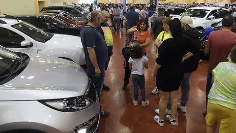 Fira Autotardor exposició de cotxes ©Firamollerussa