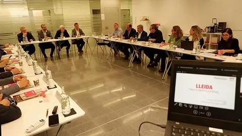 Reunió de l'IRTA amb els agents de terres lleidatanes ©IRTA
