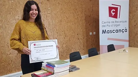 L'alumna de l'institut La Serra de Mollerussa, Aina Pujol Mercè ©Mascançà