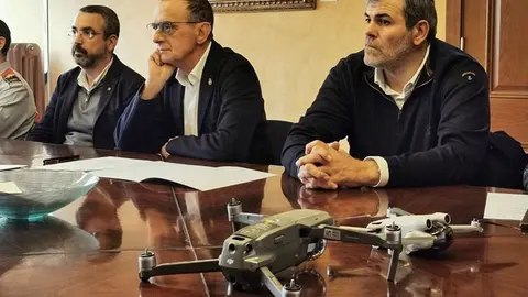 Miquel Pueyo i el regidor de l'Horta, David Melé ©Paeria
