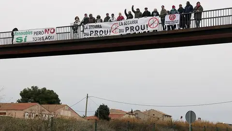 La Segarra es mobilitza contra els parcs eòlics ©AnnaBerga