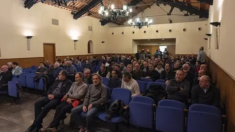 Els representants de la superficie regada dels Canals d'Urgell ©JosepAPérez