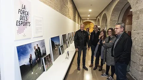 Inauguració exposició La força dels esports a la Diputació ©JosepAPérez