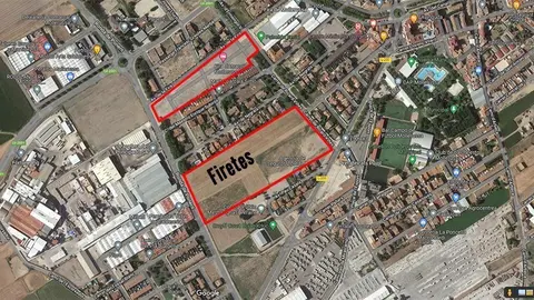 Nova ubicació de les atraccions de la fira de Sant Josep