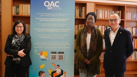 La Paeria presentant el nou canal de WhatsApp OAC360º SOCIAL exclusiu per la ciutadania ©AjLleida