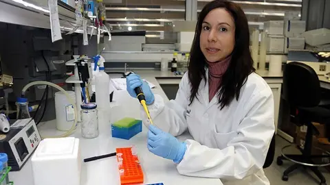 La Investigadora de l'IRBLleida, Anna Visa ©OriolBosch