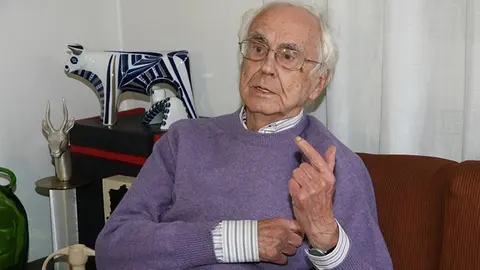 L'escriptor i periodista Josep Maria Espinàs ©PereFrancesch