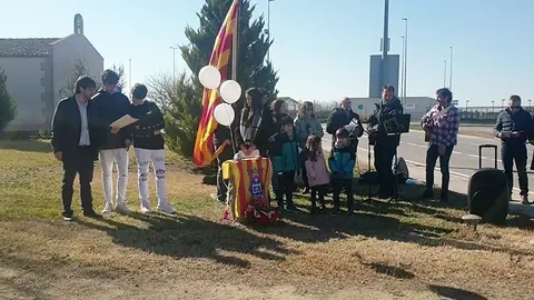 Acte de la inauguració del passeig Hermi Defior al Palau d'Anglesola ©AjPalauAnglesola