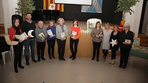 Presentació de la maleta Maria-Mrecè Marçal a l'aula ©JosepAPérez