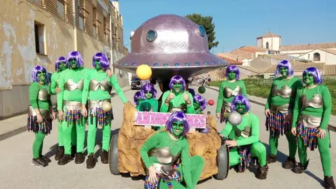 Un dels 'carromatos' del Carnestoltes a Miralcamp en l'edició del 2020 - Foto: Ajuntament de Miralcamp