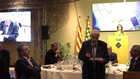Josep Vallverdú convidat d'honor del lliurament del premi Maria-Mercè Marçal ©MartaArgilés