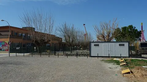 El mòdul pel lavabo de les firetes en l'escola Ignasi Peraire ©JosepAPérez
