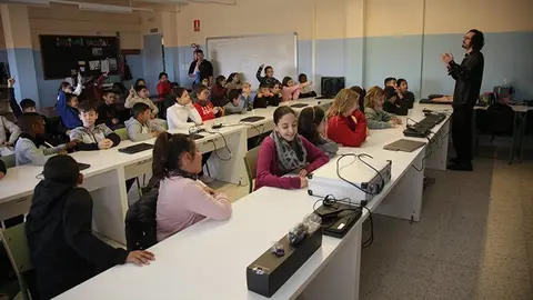 Albert Barqué porta intel·ligència artificial al MiC ©JosepAPérez