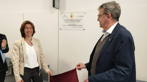 Inauguren el nou consultori mèdic a Tarroja ©CCSegarra