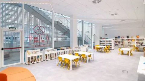 L'interior de la Biblioteca de Torrefarrera ©AjTorrefarrera
