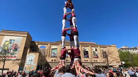 Castellers de Lleida - Foto: Bruna Menén i Ivan Quílez.