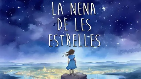 Imatge del conte il·lustrat "La nena de les estrelles"