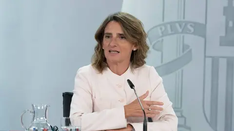 La vicepresidenta tercera i ministra de Transició Ecològica, Teresa Ribera, a la roda de premsa del Consell de Ministres 

Data de publicació: dimarts 11 d’octubre del 2022, 17:21

Localització: Madrid

Autor: Pool Moncloa / Borja Puig de la Bellacasa