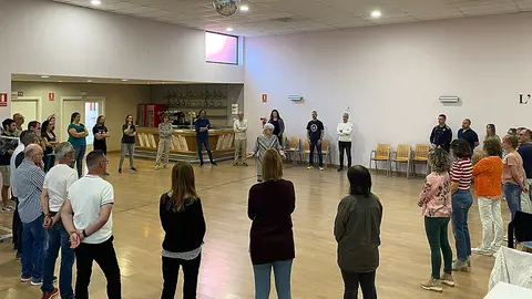 La primera formació del personal municipal de l'Ajuntament de Mollerussa, al Teatre de L'Amistat, de la mà de Pilar Polo per prevenir i tenir un protocol davant situacions d'abusos a infants i joves - Foto: Ajuntament de Mollerussa