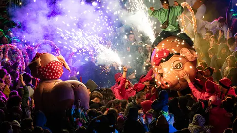 La Nit del Tararot va omplir la plaça Major de Tàrrega - Foto: Jordi Vinuesa