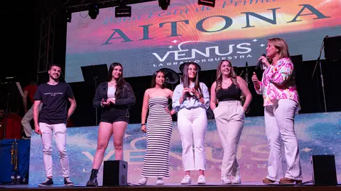 Hereus i Pubilles escollits durant la Festa Major de Sant Gaietà 2023 a Aitona - Foto: Jordi Vinuesa