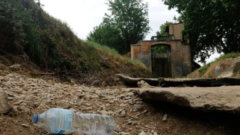 El Salt del Duran del canal d'Urgell, sense aigua - Foto: Oriol Bosch