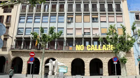 Façana de la Paeria de Balaguer - Foto: Anna Berga