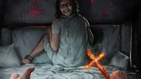 Cartell de la 10a edició del Galacticat, dedicat a la pel·lícula 'L'exorcista' - Imatge: Galacticat