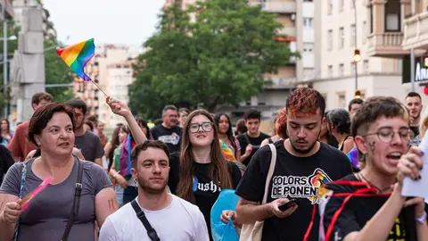 Manifestació per l'alliberament sexual i de gènere a Lleida - Foto: Jordi Vinuesa