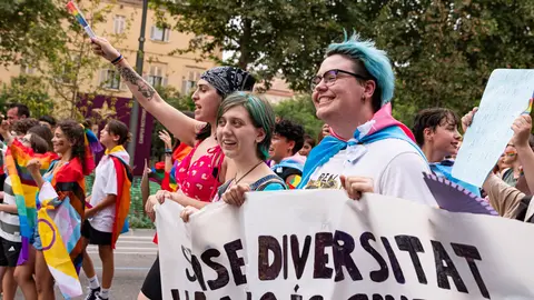 Manifestació per l'alliberament sexual i de gènere a Lleida - Foto: Jordi Vinuesa