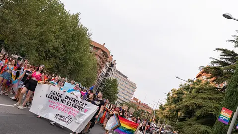 Manifestació per l'alliberament sexual i de gènere a Lleida - Foto: Jordi Vinuesa